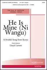He Is Mine SATB choral sheet music cover